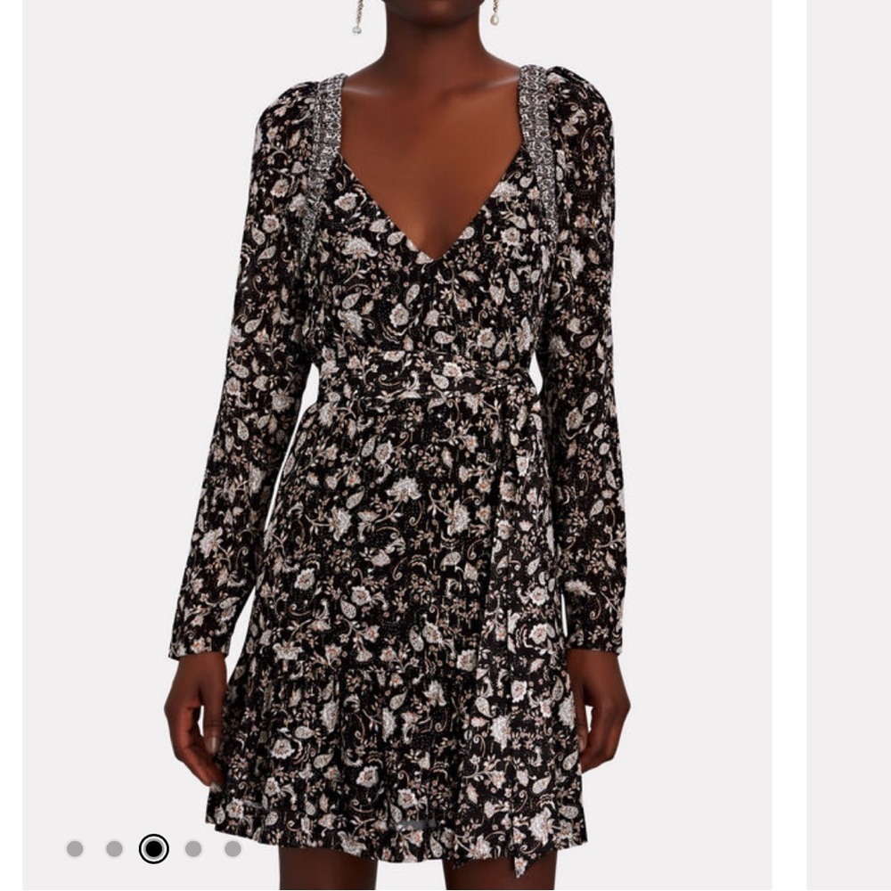 Intermix Ariel Ariel floral mini dress